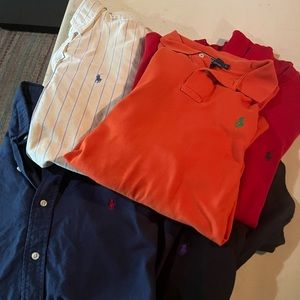 Polo Ralph Lauren Mens shirts. Sizes large and extra large.